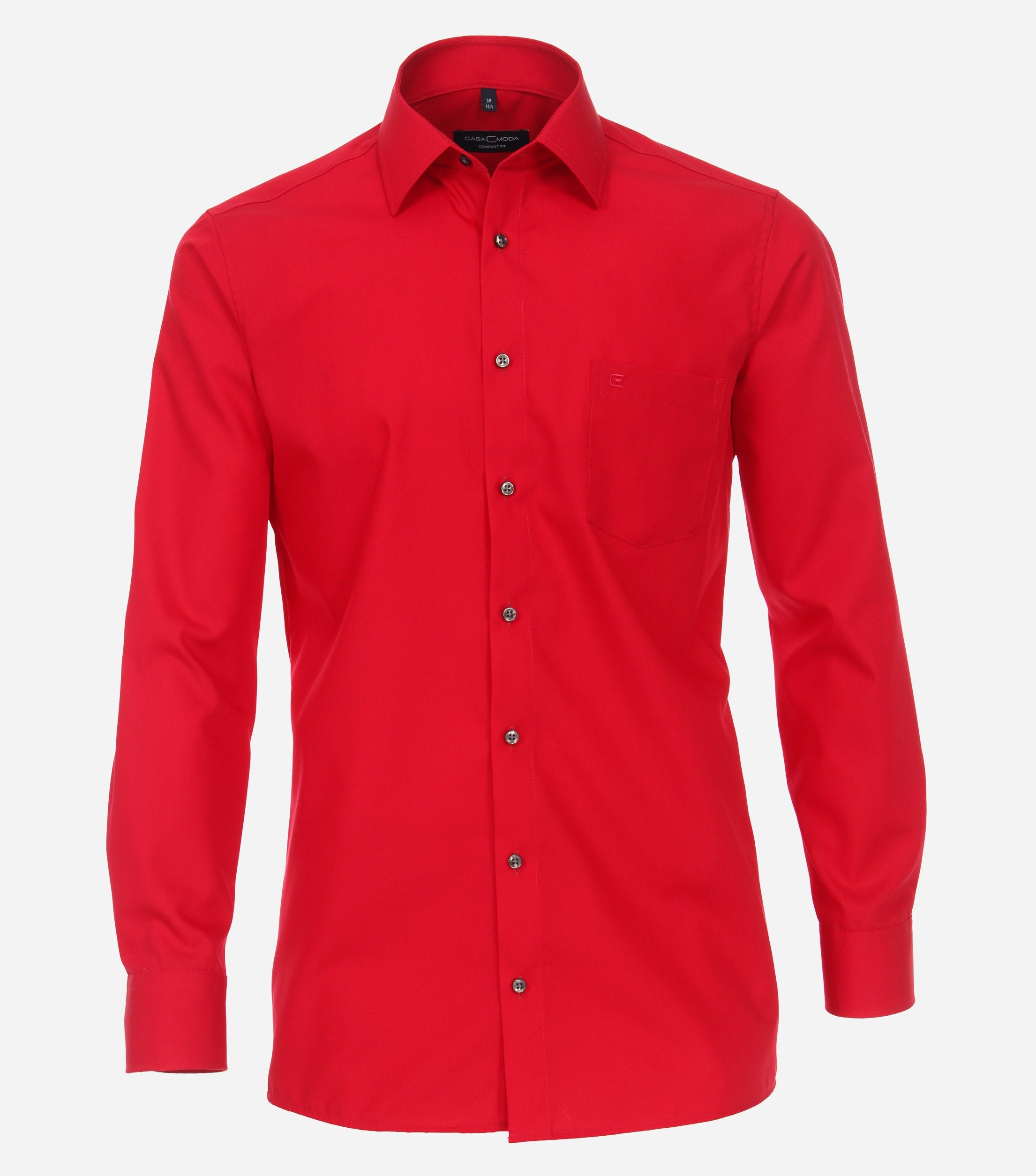 Casa Moda - Kent Comfort Fit Rød L/S