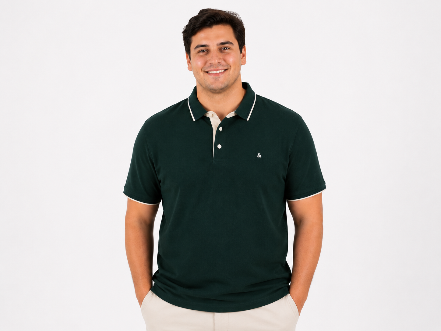 Jack & Jones Paulos Polo – Scarab - (3XL - 8XL)