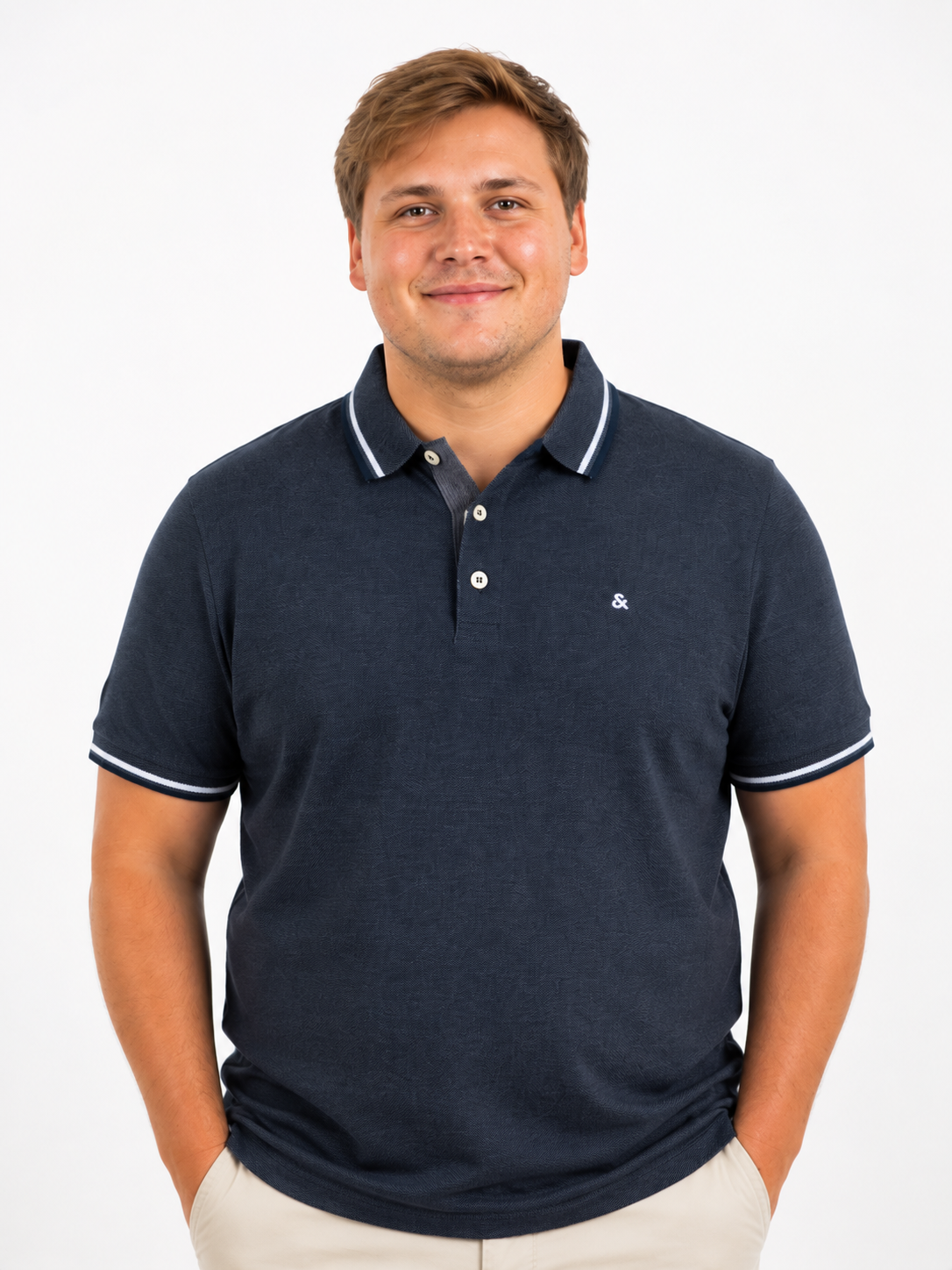 Jack & Jones Paulos Polo – Turbulence (3XL - 8XL)