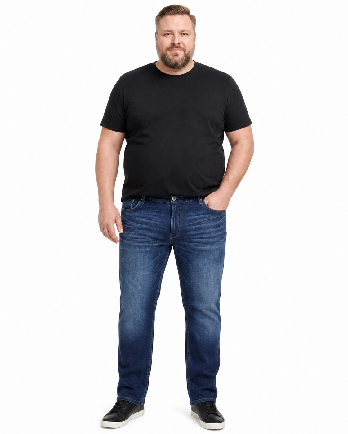 Jack & Jones - Tim Original Indigo Knit Jeans