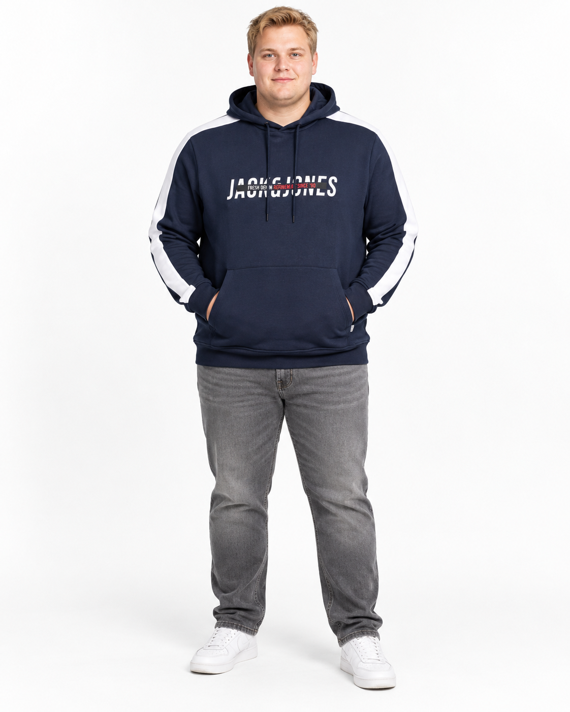 Jack & Jones - Cut Hættetrøje