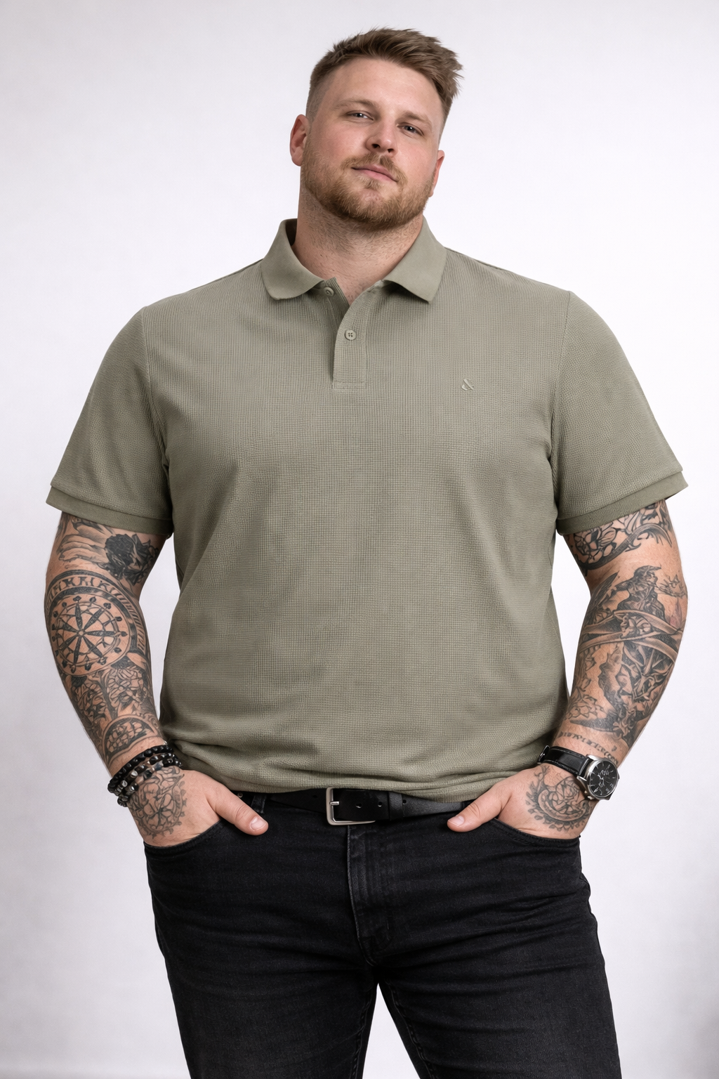 Jack & Jones - Austin Polo - Vetiver