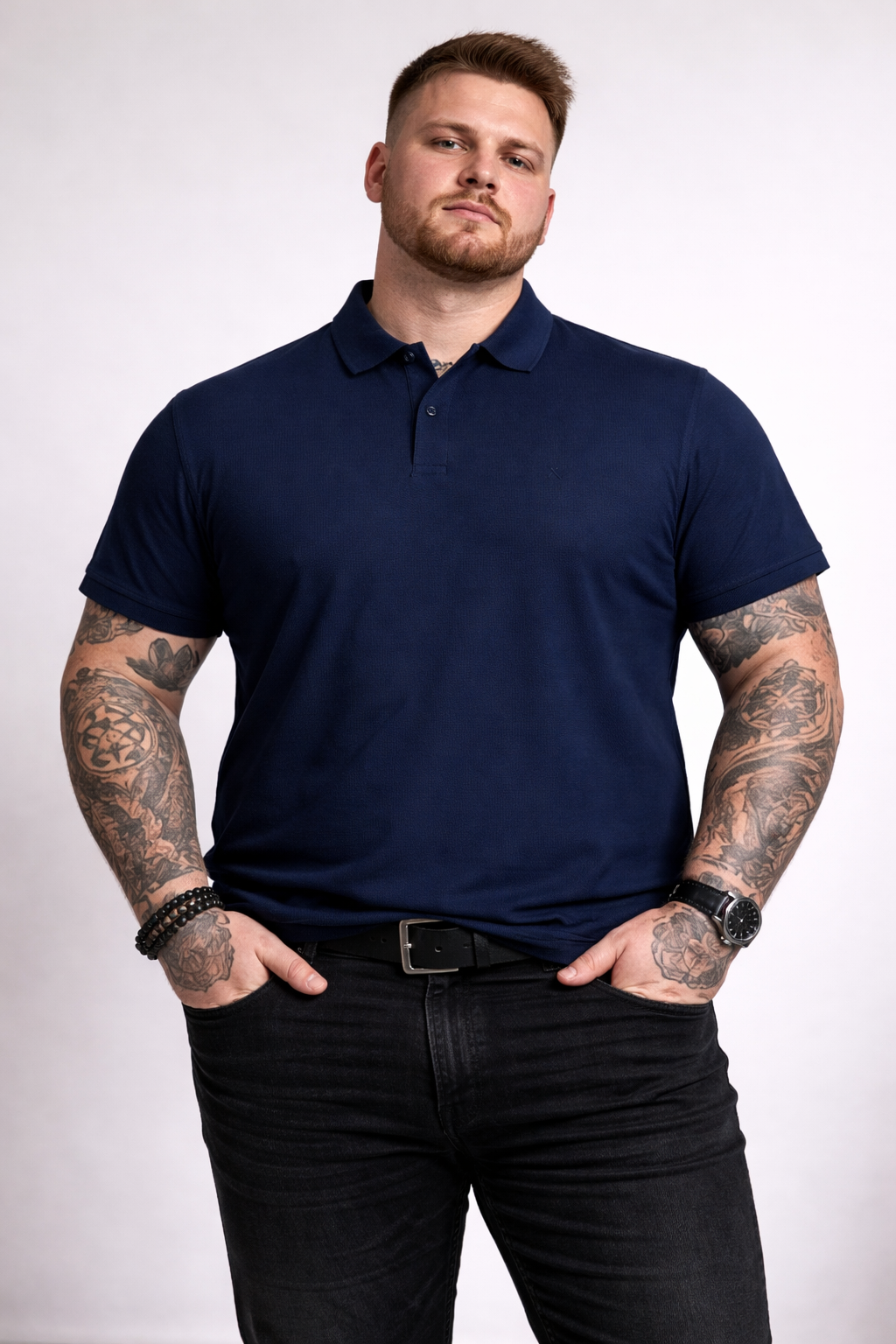 Jack & Jones - Austin Polo - Navy Blazer