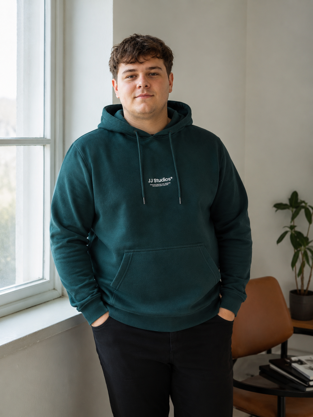 Jack & Jones - Soho Sweat Hættetrøje - Scarab