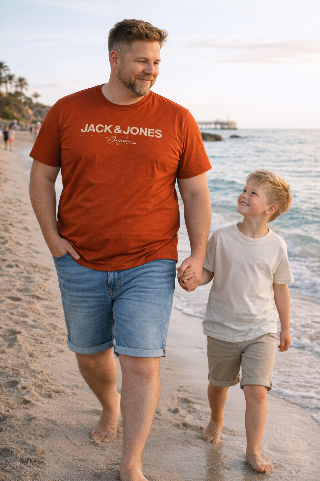 Jack & Jones – Ganggu T-Shirt – Arabian Spice (3XL–8XL)