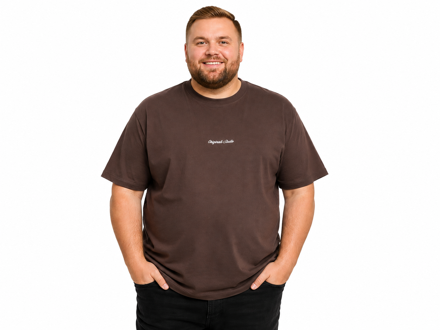 Jack & Jones - Nørrebro T-Shirts - Java (Brun) (3XL-8XL)