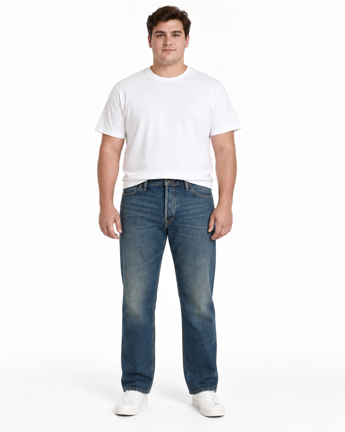 Jack & Jones - Chris Original Jeans AKM918 - Mørk Blue Denim (42-54)