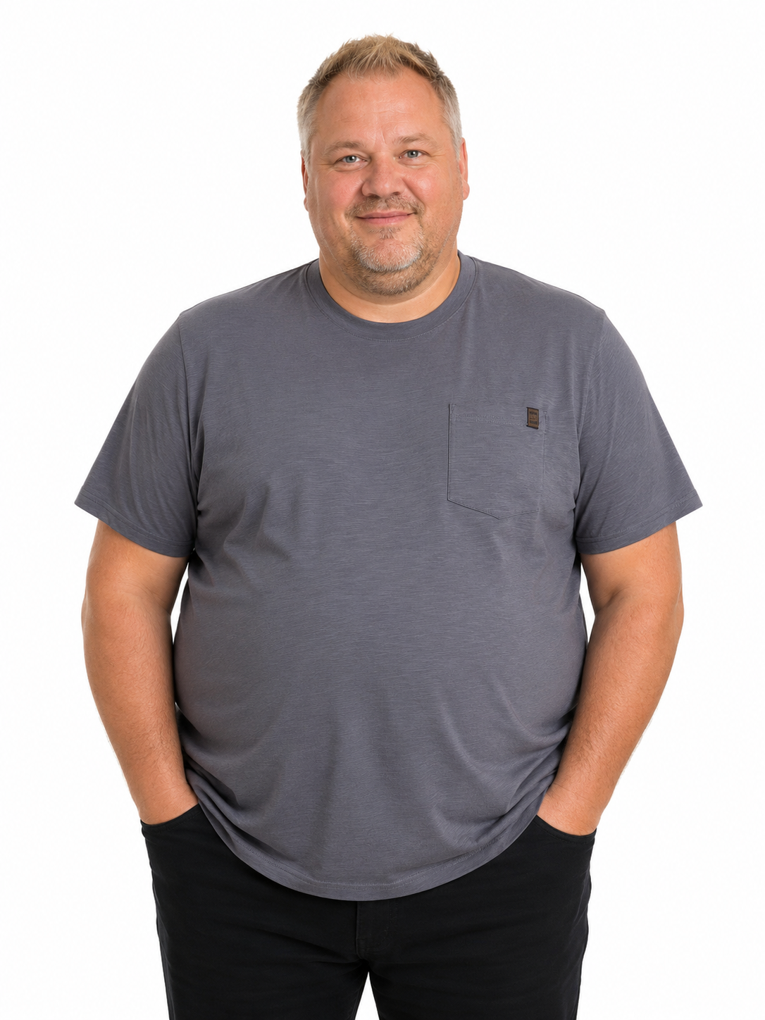 Jack & Jones Dover T-Shirt – Turbulence (3XL-8XL)