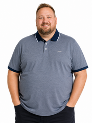 Jack & Jones - Alves Polo - Insignia Blue (Blå) (2XL-8XL)