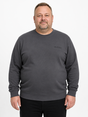 Jack & Jones Graphic Sweat – Asphalt (3XL - 8XL)