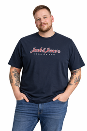 Jack & Jones - Montauk Type Front T-Shirt - Sky Captain