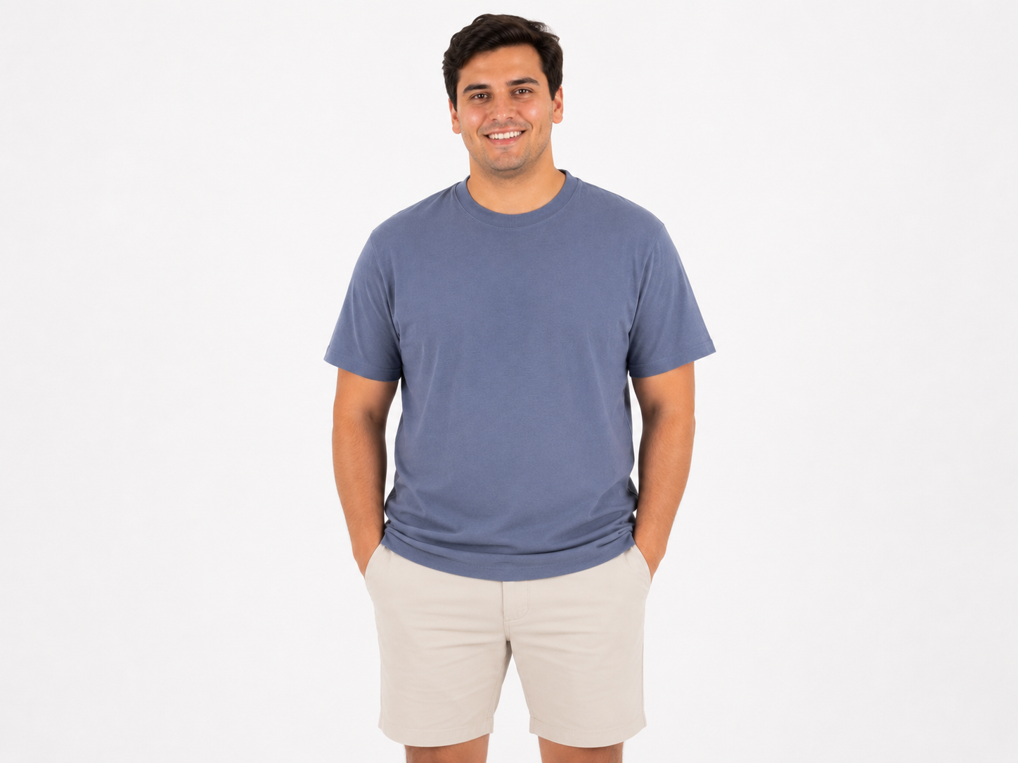 Jack & Jones Barron T-Shirt – Turbulence (3XL-6XL)