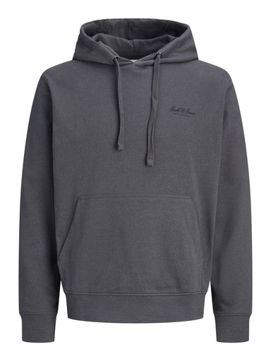 Jack & Jones - Archive Sweat Hættetrøje - Asphalt (3XL - 8XL)