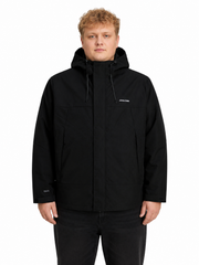 Jack & Jones - Club Dull Windbreaker Jakke - Sort (3XL-8XL)