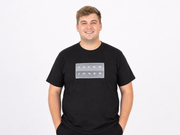 Jack & Jones Fusion Box T-Shirt – Sort (3XL-8XL)