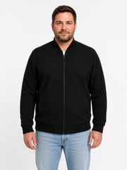 Jack & Jones - James Bomber Jakke - Sort (3XL-8XL)