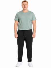 Jack & Jones - Gordon Fusion Joggingbuks - Sort (40-54)