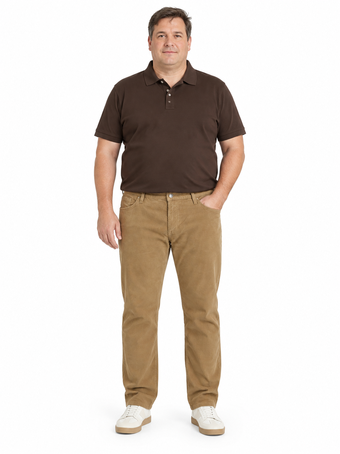 Jack & Jones - Clark Fløjls Buks - Lemon Pepper (40-54)