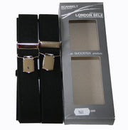 Scanbelt - London Seler Ensfarvede - Sort