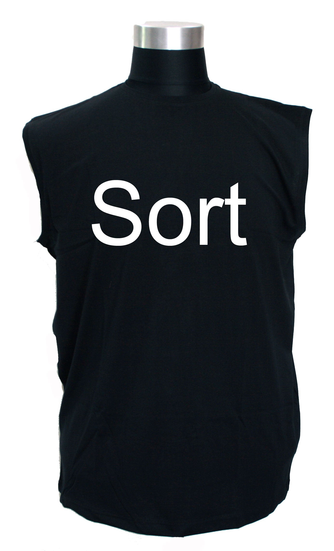 Espionage - Ærmeløs T-Shirt Sort