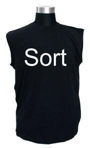 Espionage - Ærmeløs T-Shirt Sort