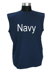 Espionage - Ærmeløs T-Shirt Navy