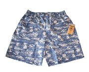 Espionage - Printed Canvas Shorts