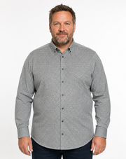 Venti By Casa Moda - Jonas Skjorte L/S Grøn (2XL-6XL)