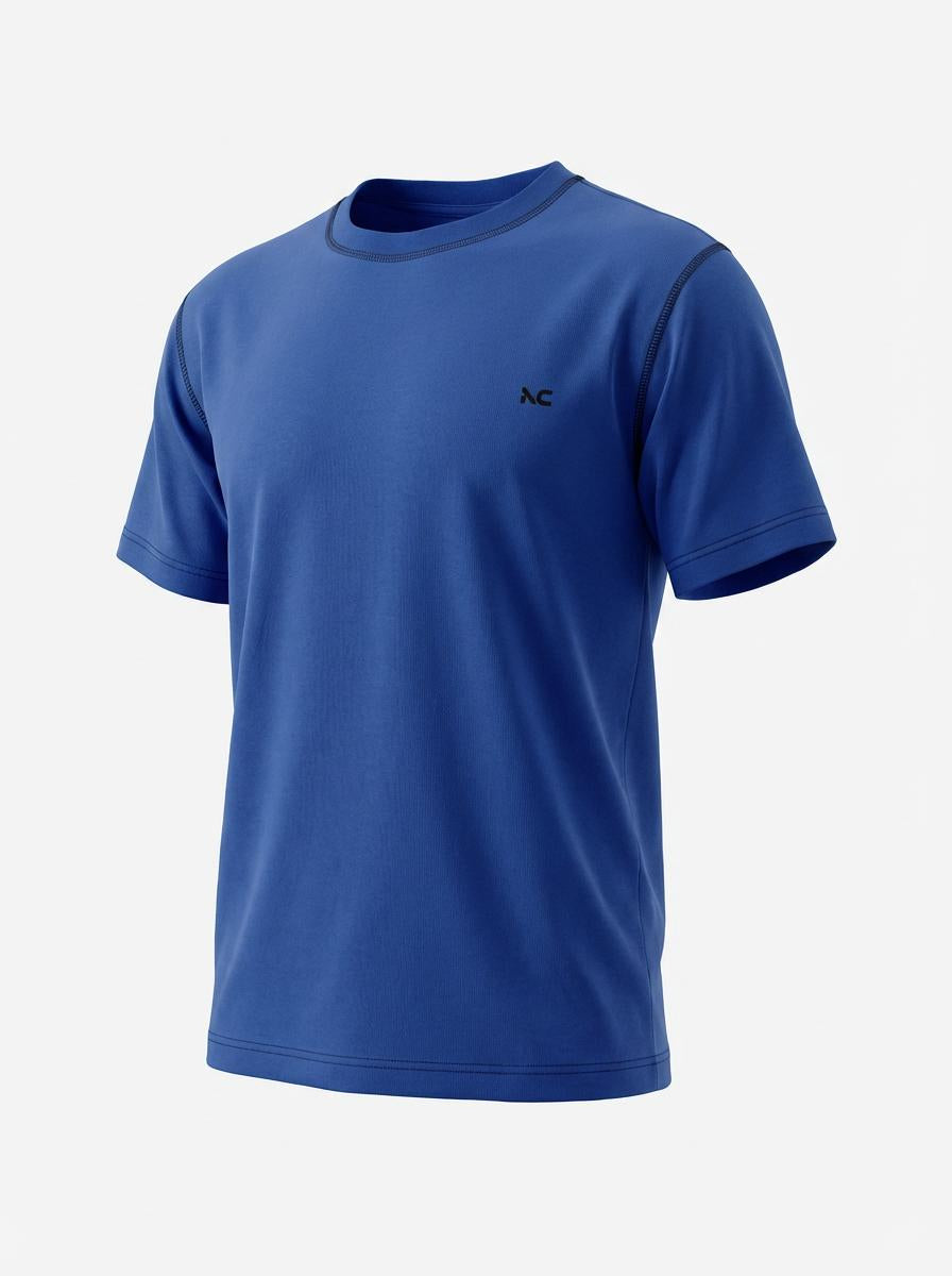 Athletes Collective Raglan Tee – Dusty Blue – 2XL– 8XL