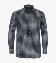 Casa Moda - Comfort Fit Grøn Tern m. Lange Ærmer