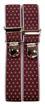 Scanbelt - Bordeaux/Grå