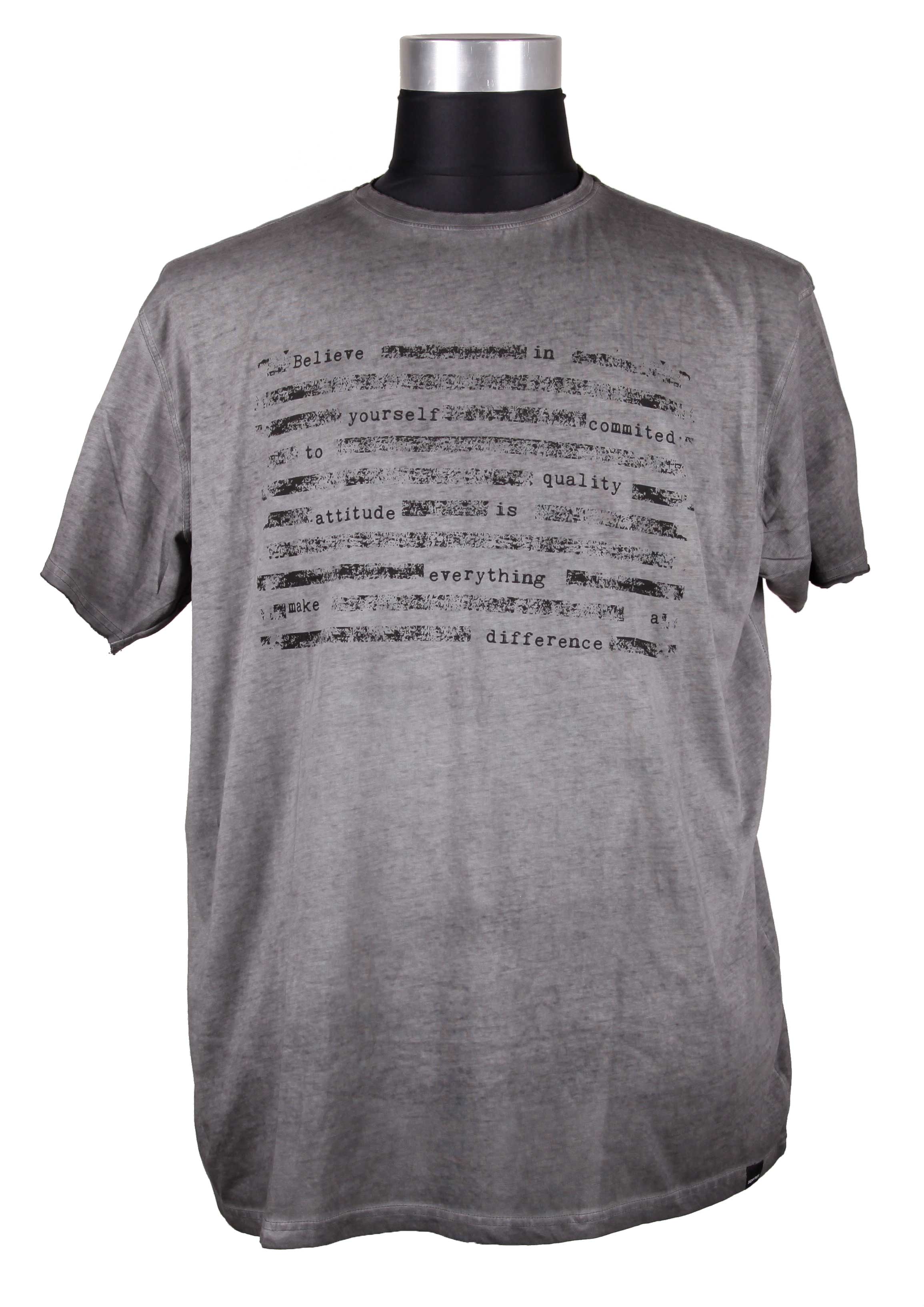 Super Ego - Believe In Yourself T-Shirt - Grå