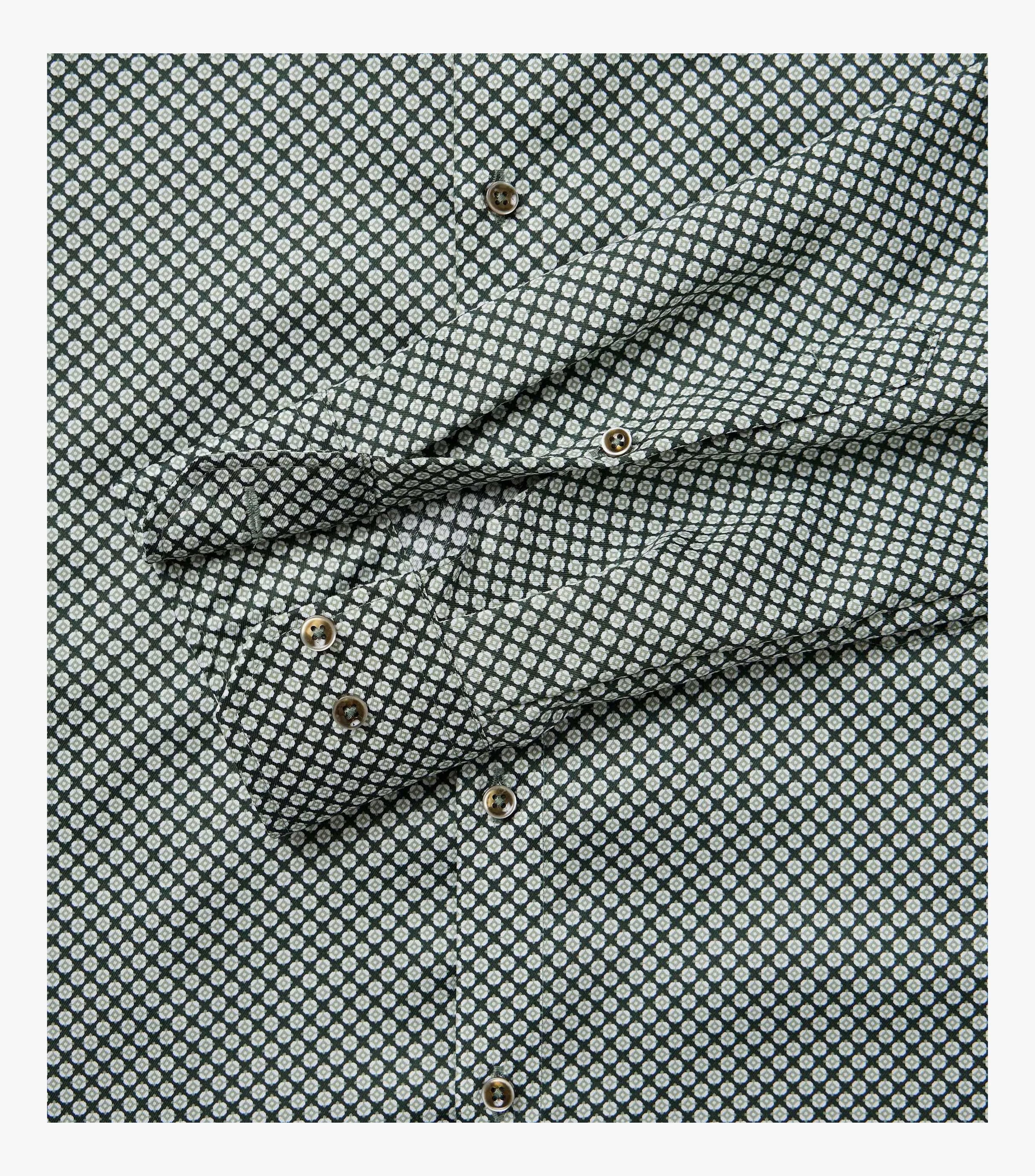 Venti By Casa Moda - Jonas Skjorte L/S Grøn (2XL-6XL)