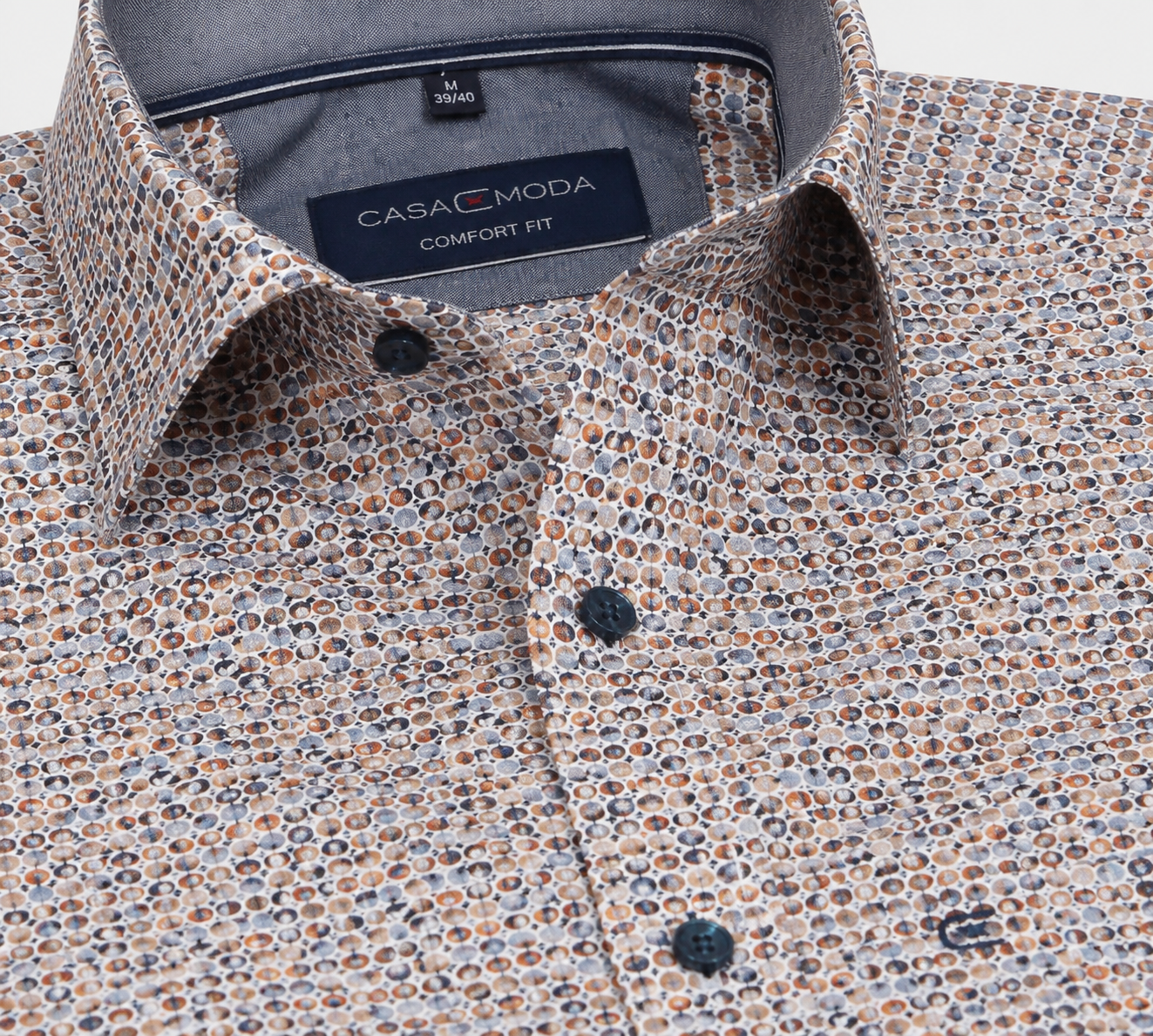 Casa Moda - Kent Comfort Odin Skjorte m. Korte Ærmer