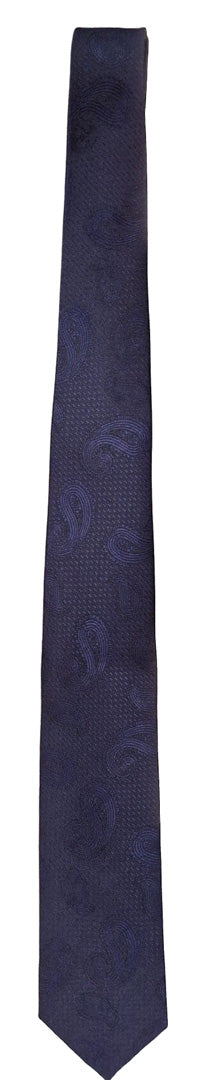 Kingston - Navy Paisley Slips