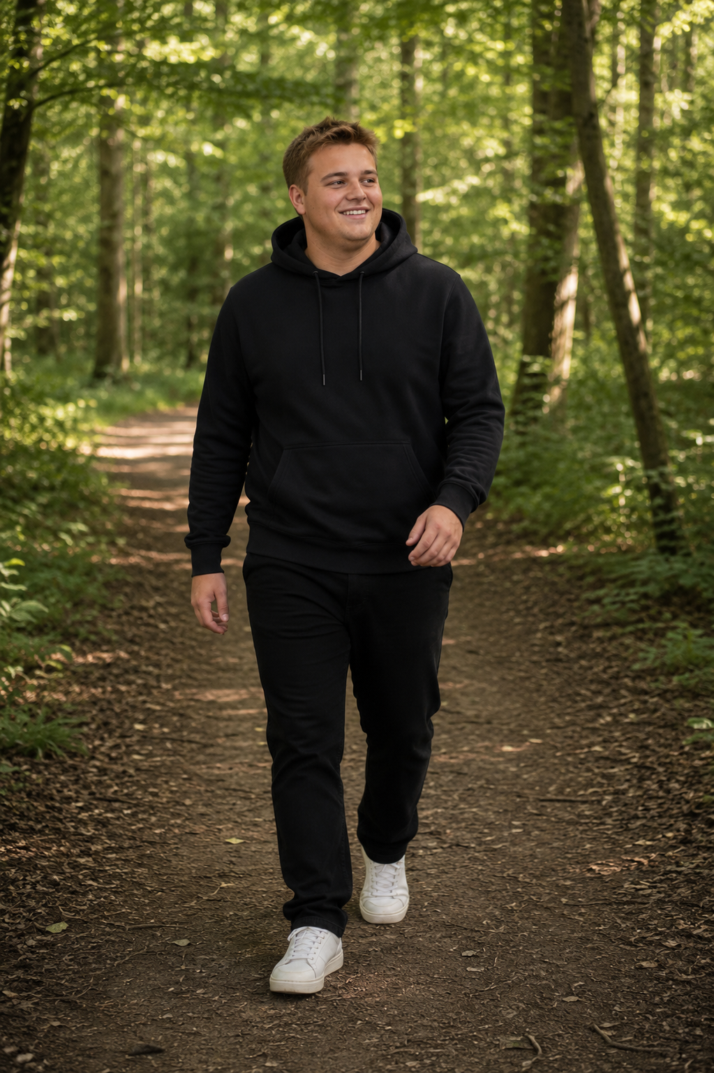 Jack & Jones - Bradley Hættetrøje - Sort