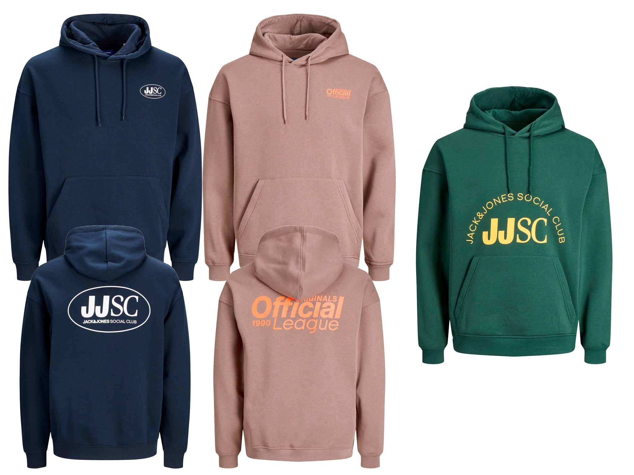 Jack & Jones - Brink Club Hættetrøje