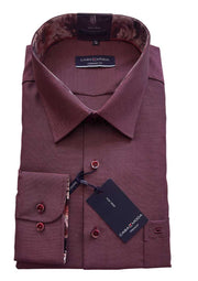 Casa Moda - Comfort Fit - Ensfarvet Bordeaux
