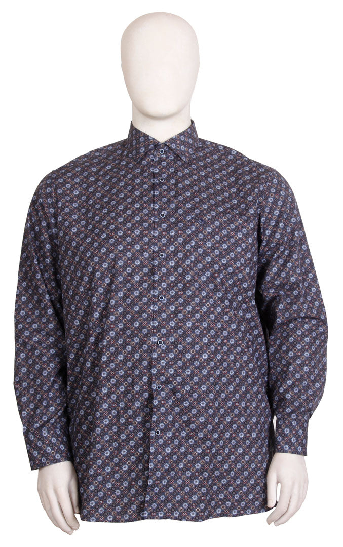 Casa Moda - Hans Print Skjorte L/S