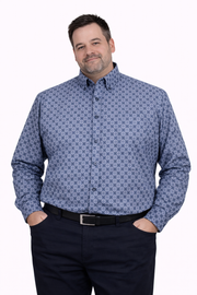 Casa Moda - Mathias Print Skjorte L/S