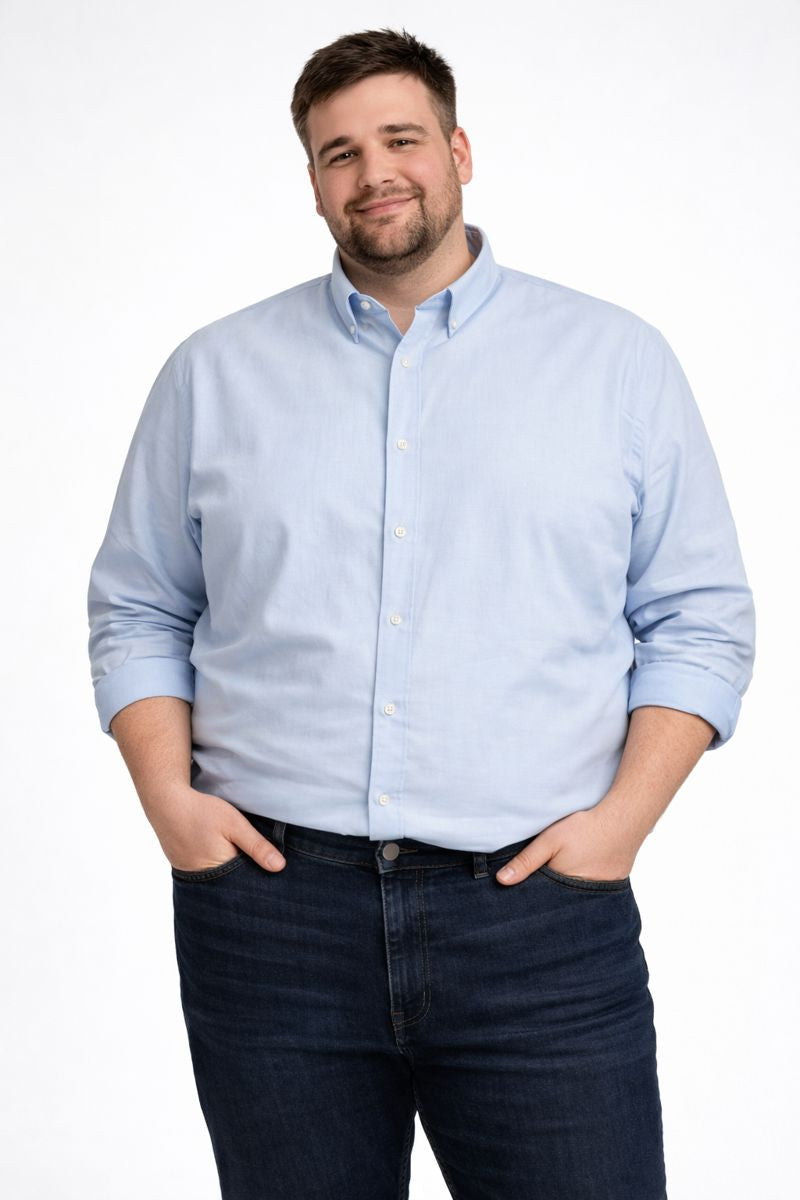 Jack & Jones - Breeze Hør Skjorte - Celestial Blue