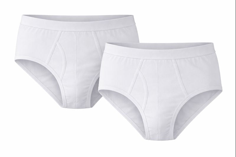 Espionage - Klassisk Herre Trusser - Hvid