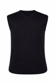 Espionage - Strik Vest Sort - (2XL-8XL)