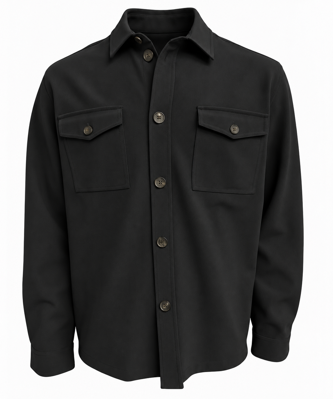 Athletes Colletive – Corniglia Overshirt – Sort – 2XL til 8XL