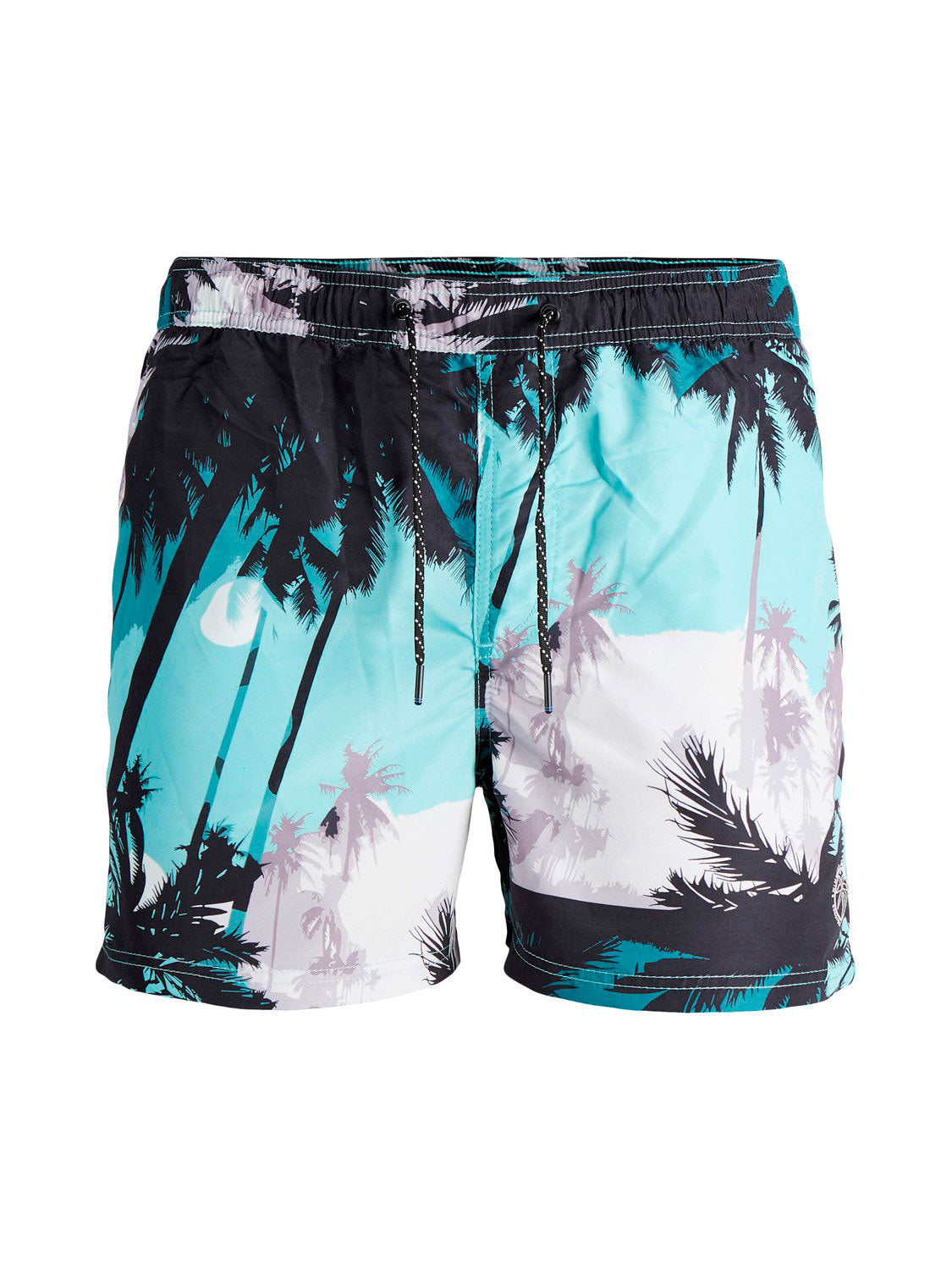 Jack & Jones - Crete Badeshorts Marine Blå