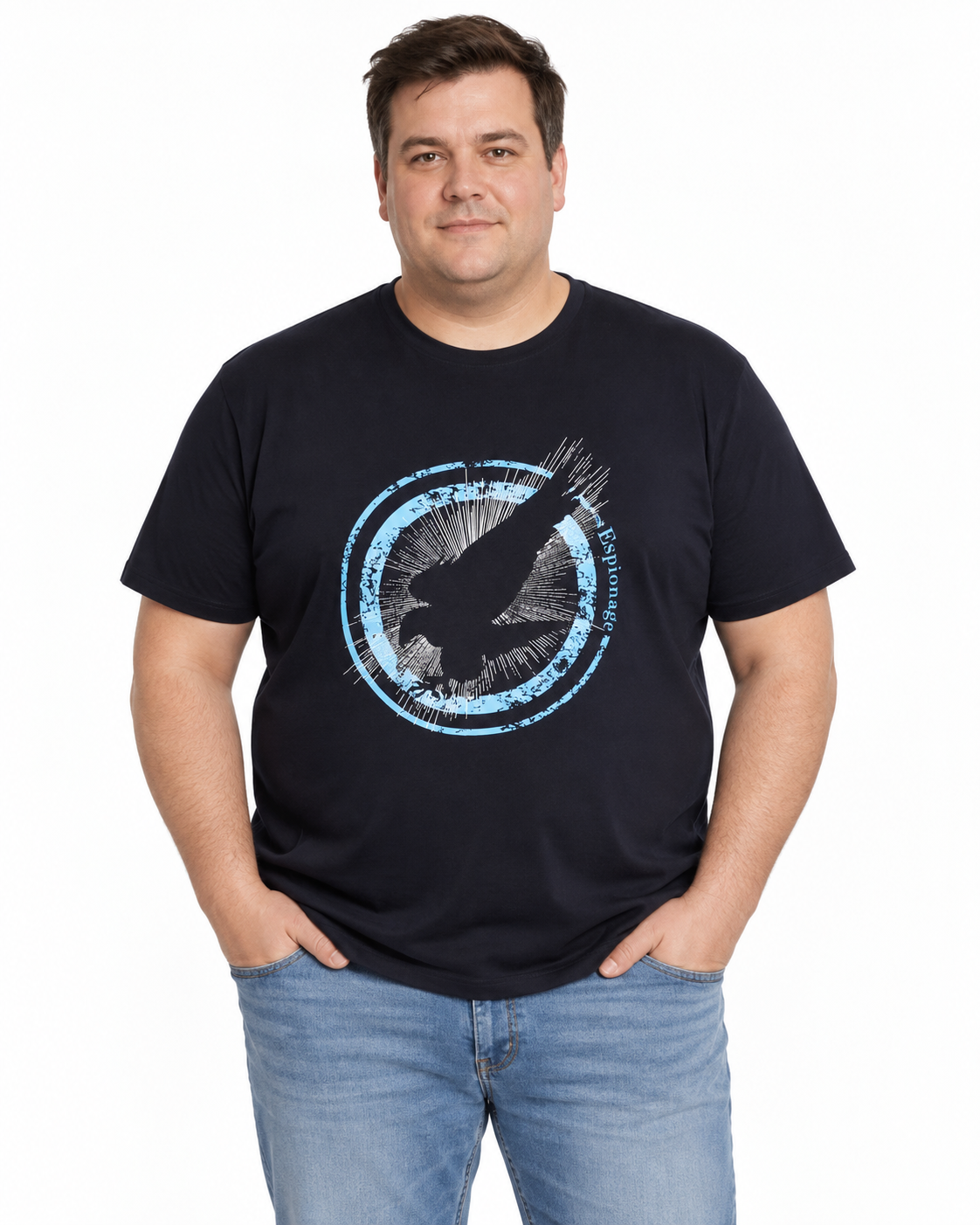 Espionage - Eagle Vintage Print T-Shirt