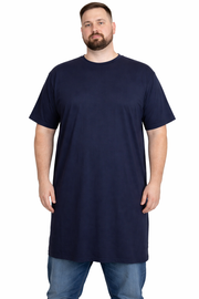 XLtøj - Standard T-Shirt Ekstra Lang - Navy