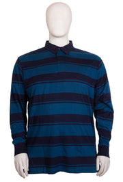 Espionage - L/S Stribet Rugby Polo