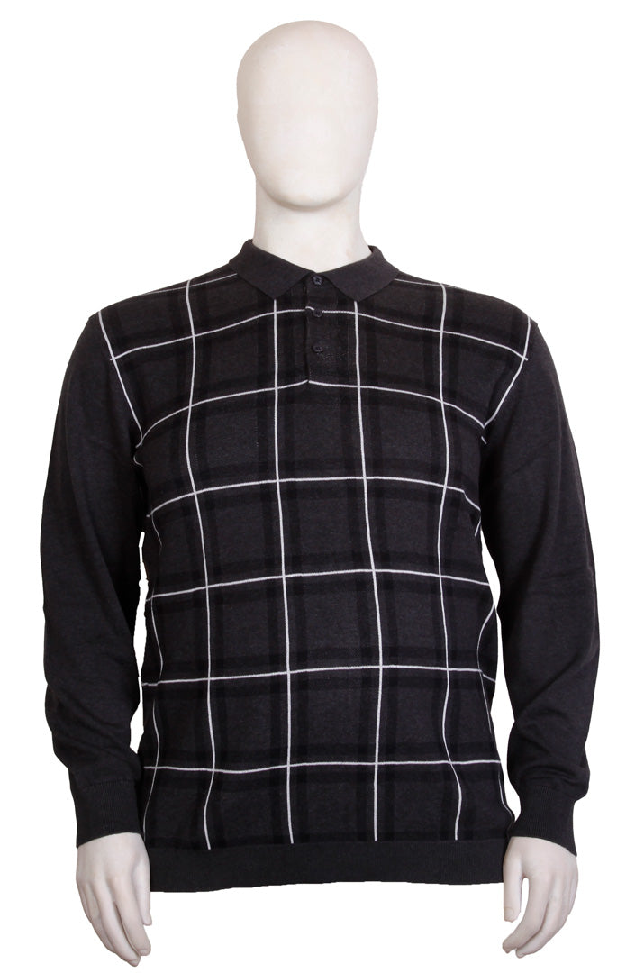 Espionage - L/S Ternet Strik Polo