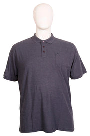 Espionage - Ensfarvet Bomulds Polo Koksgrå